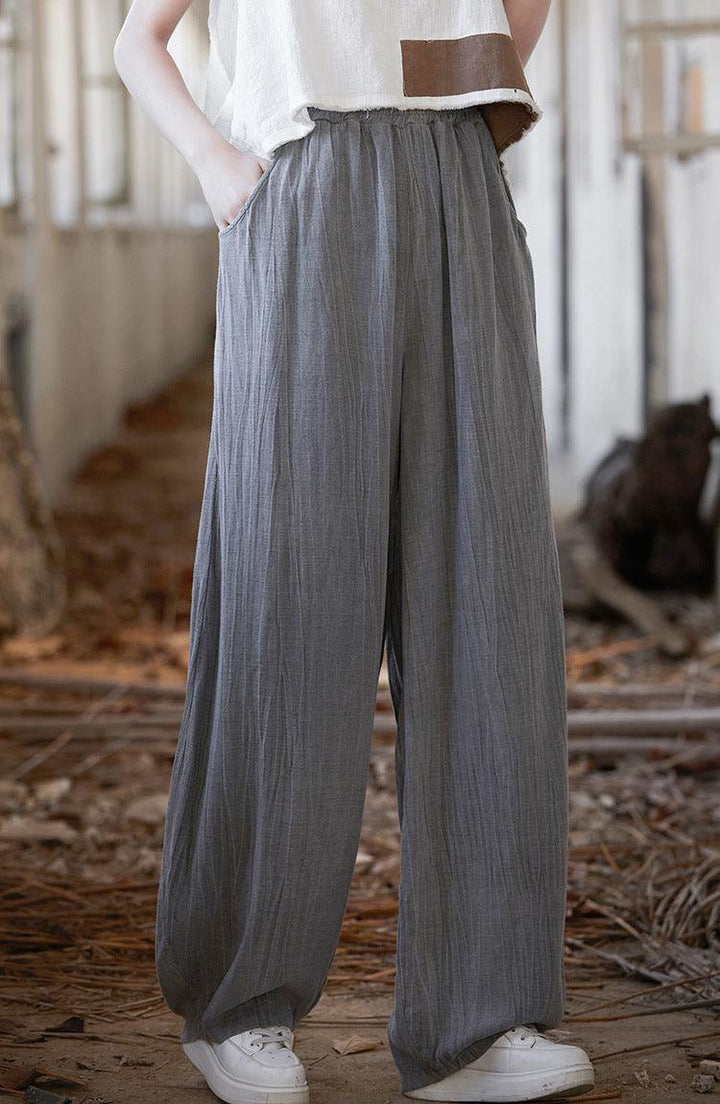 Women Summer Linen Casual Pants - ZYLIRA