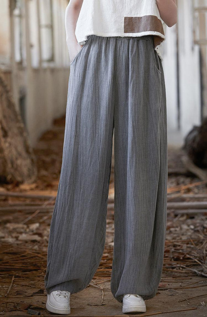 Women Summer Linen Casual Pants - ZYLIRA