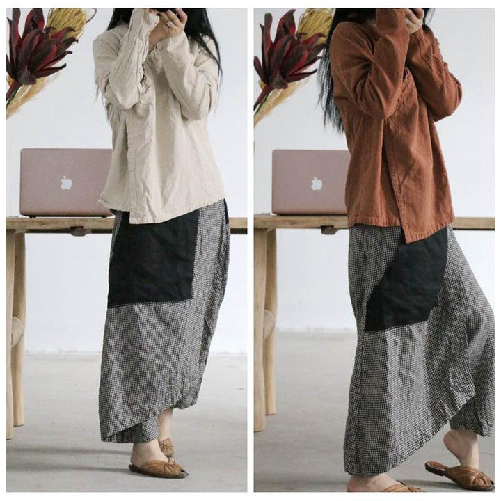 Women Summer Retro Linen Pants - ZYLIRA