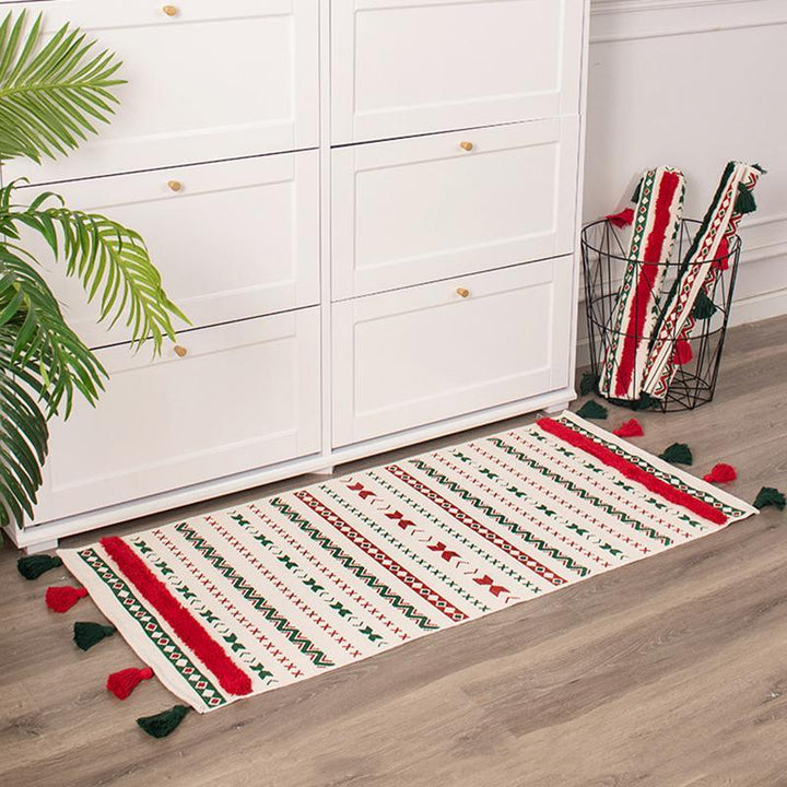 Christmas Gift Nordic Tassel Mats Floor Mats - ZYLIRA