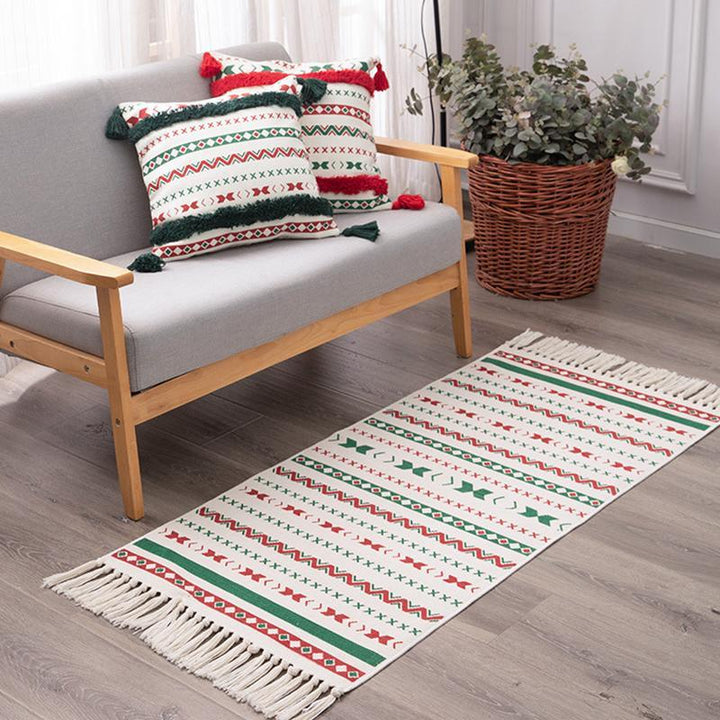 Christmas Gift Nordic Tassel Mats Floor Mats - ZYLIRA