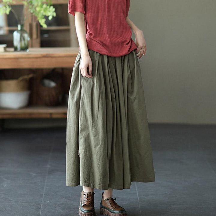 Cotton Casual Women's Wide-leg Pants - ZYLIRA