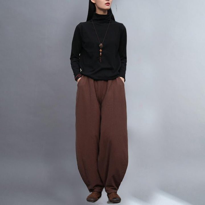 Cotton Linen Winter Warm Pants - ZYLIRA