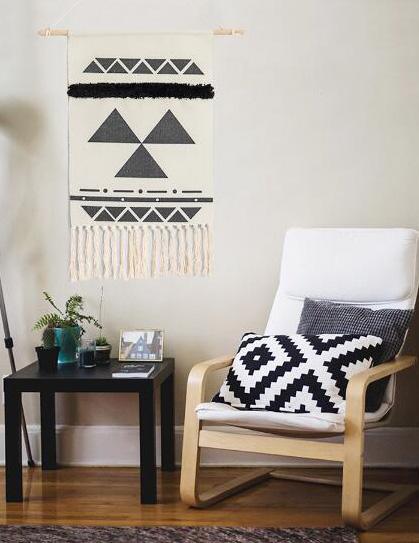 Hand-Woven Tassel Tapestry Nordic Hanging House Decoration - ZYLIRA