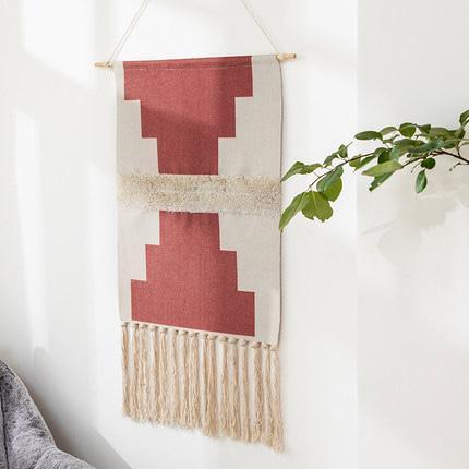 Hand-Woven Tassel Tapestry Nordic Hanging House Decoration - ZYLIRA