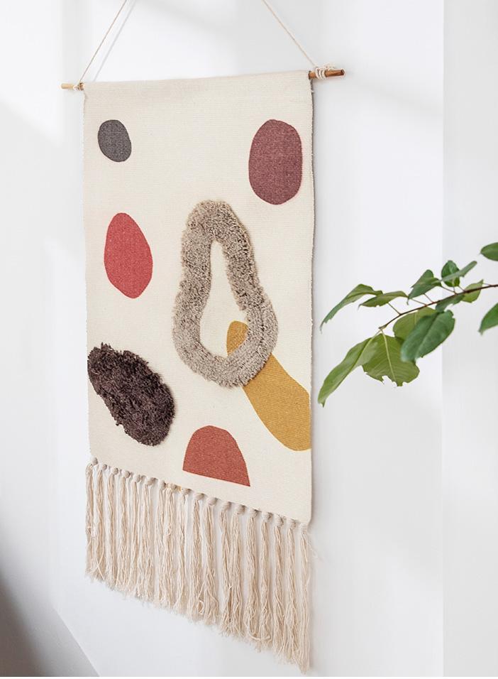 Hand-Woven Tassel Tapestry Nordic Hanging House Decoration - ZYLIRA