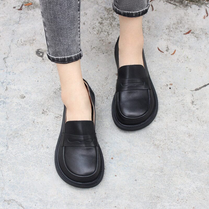 dwarves2144-1 Loafers 5.5 Black