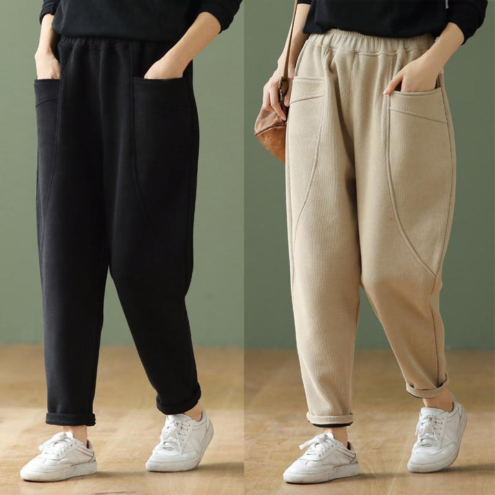 Loose Literary All-match Casual Trousers - ZYLIRA