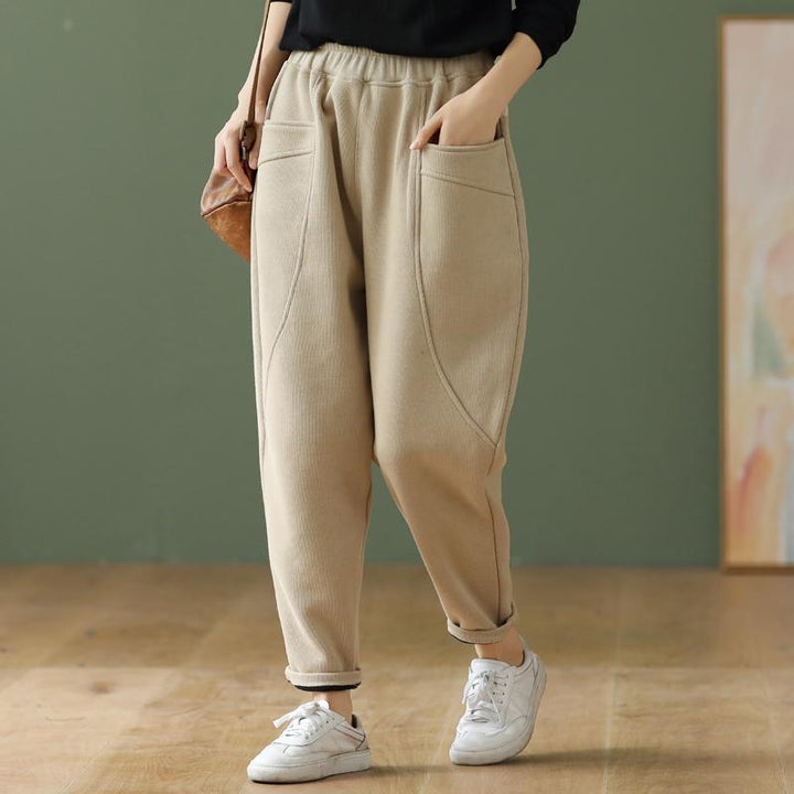 Loose Literary All-match Casual Trousers - ZYLIRA