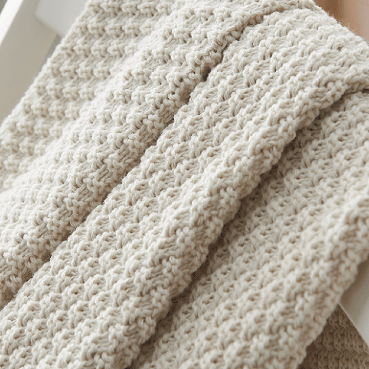 Nordic Style Leisure Knitted Sofa Blanket - ZYLIRA