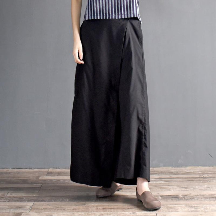 Original Design Cotton Linen Wide Leg Pants - ZYLIRA