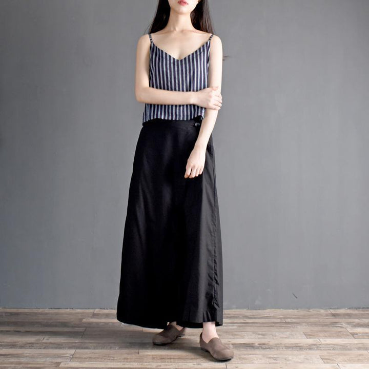 Original Design Cotton Linen Wide Leg Pants - ZYLIRA