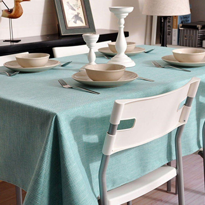 Simple Nordic Fabric Linen Tablecloth - ZYLIRA