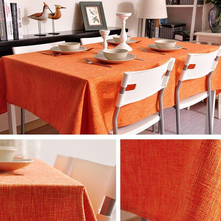 Simple Nordic Fabric Linen Tablecloth - ZYLIRA