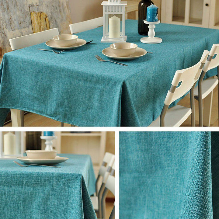 Simple Nordic Fabric Linen Tablecloth - ZYLIRA