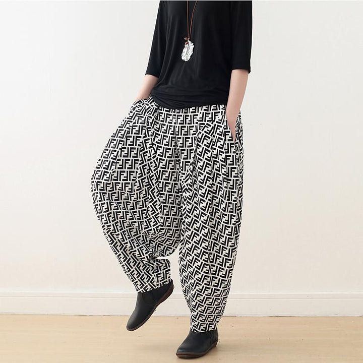 Spring And Summer Retro Loose Slim Pants - ZYLIRA