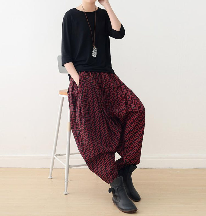 Spring And Summer Retro Loose Slim Pants - ZYLIRA