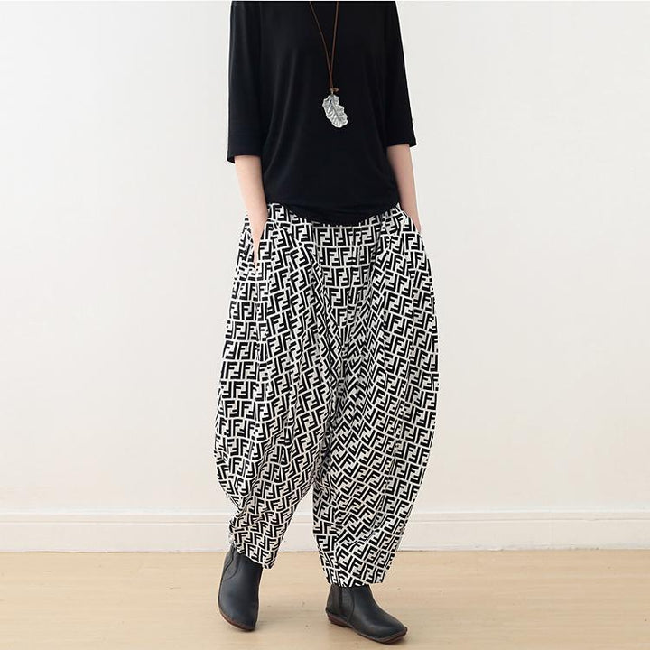 Spring And Summer Retro Loose Slim Pants - ZYLIRA