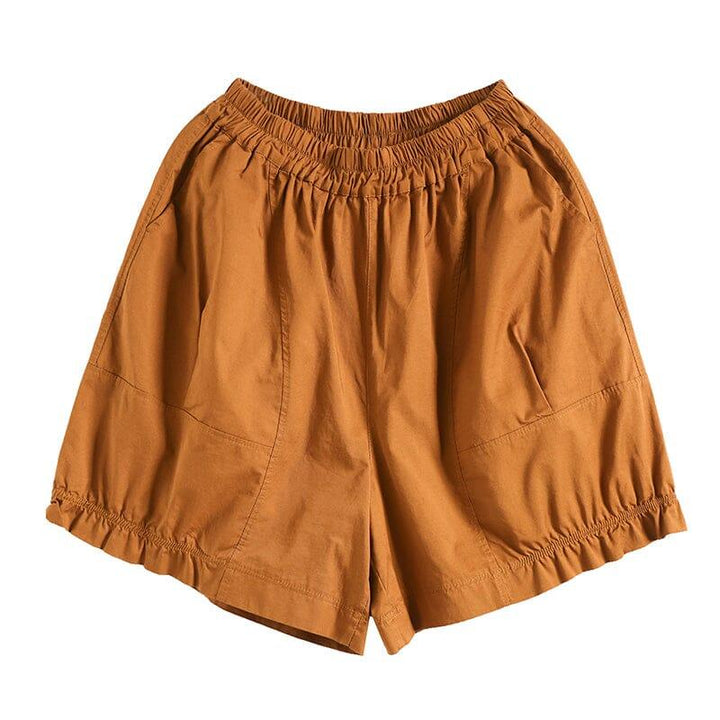 Summer Casual Loose Thin Solid Shorts - ZYLIRA