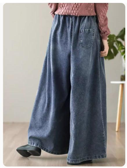 Women Summer Embroidery Denim Pants - ZYLIRA