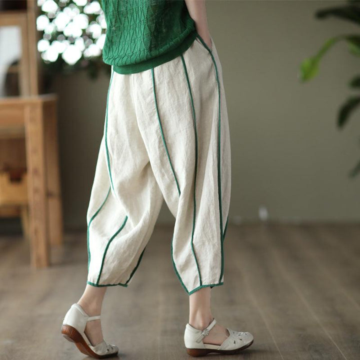 Women Summer Cotton Linen Pants - ZYLIRA