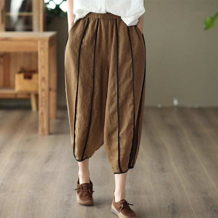 Women Summer Cotton Linen Pants - ZYLIRA