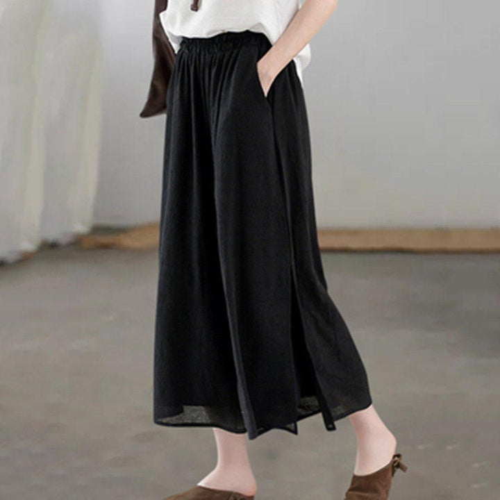 Tiered Chiffon Pants For Summer Outfits - ZYLIRA