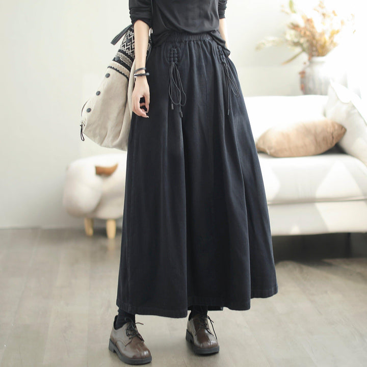 Women Autumn Casual Loose A-Line Skirt - ZYLIRA