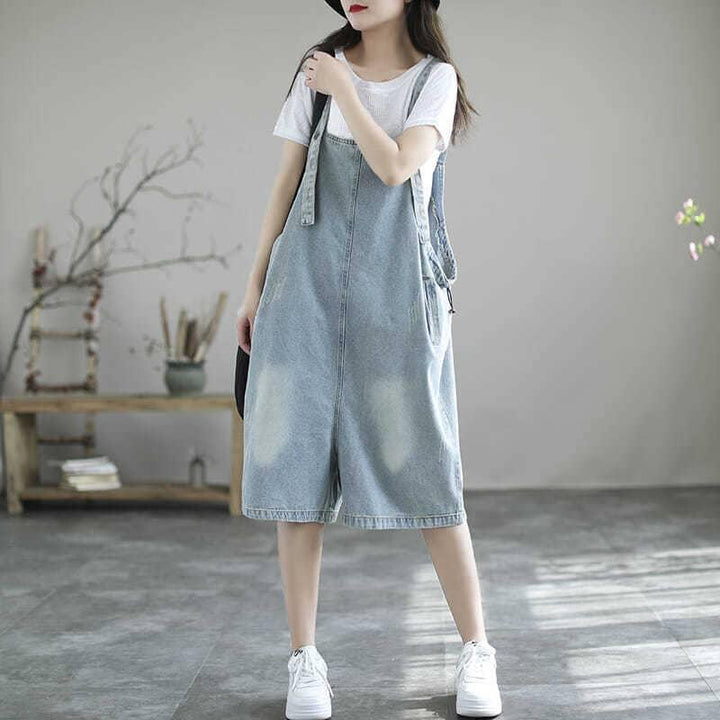 Women Fashion Casual Loose Summer Jumpsuit - ZYLIRA