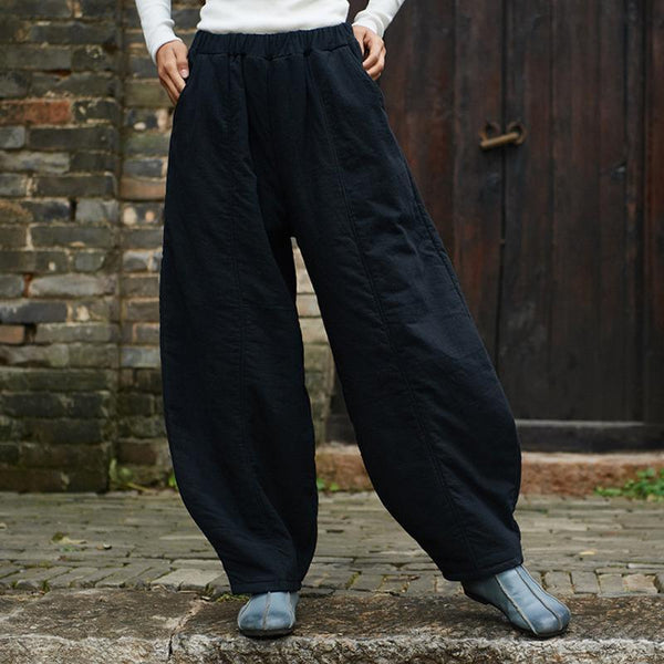 Women Spring Cotton Linen Harem Pants - ZYLIRA