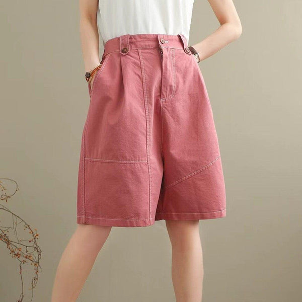 Women Summer Casual Minimalist Loose Shorts - ZYLIRA