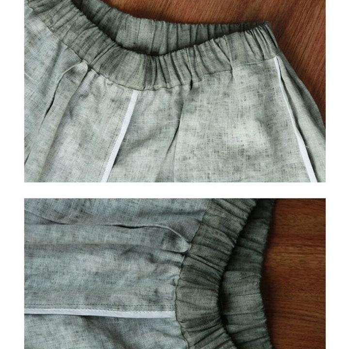 Women Summer Linen Pants Loose - ZYLIRA