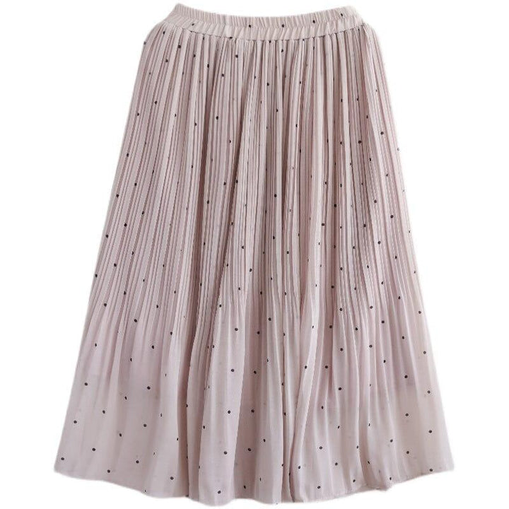 Women Summer Loose Casual Dots Skirts - ZYLIRA