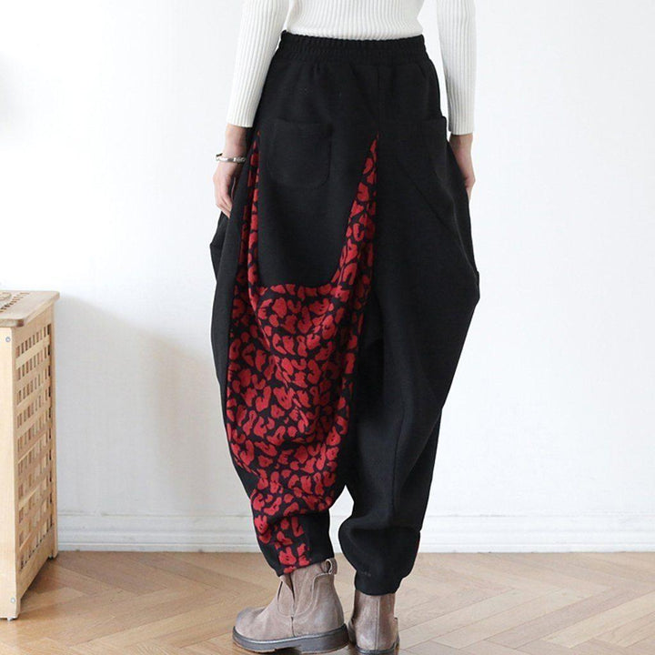 Zylira Women Winter Woolen Retro Harem Pants - ZYLIRA