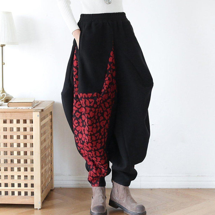 Zylira Women Winter Woolen Retro Harem Pants - ZYLIRA