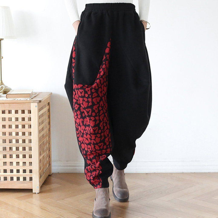 Zylira Women Winter Woolen Retro Harem Pants - ZYLIRA